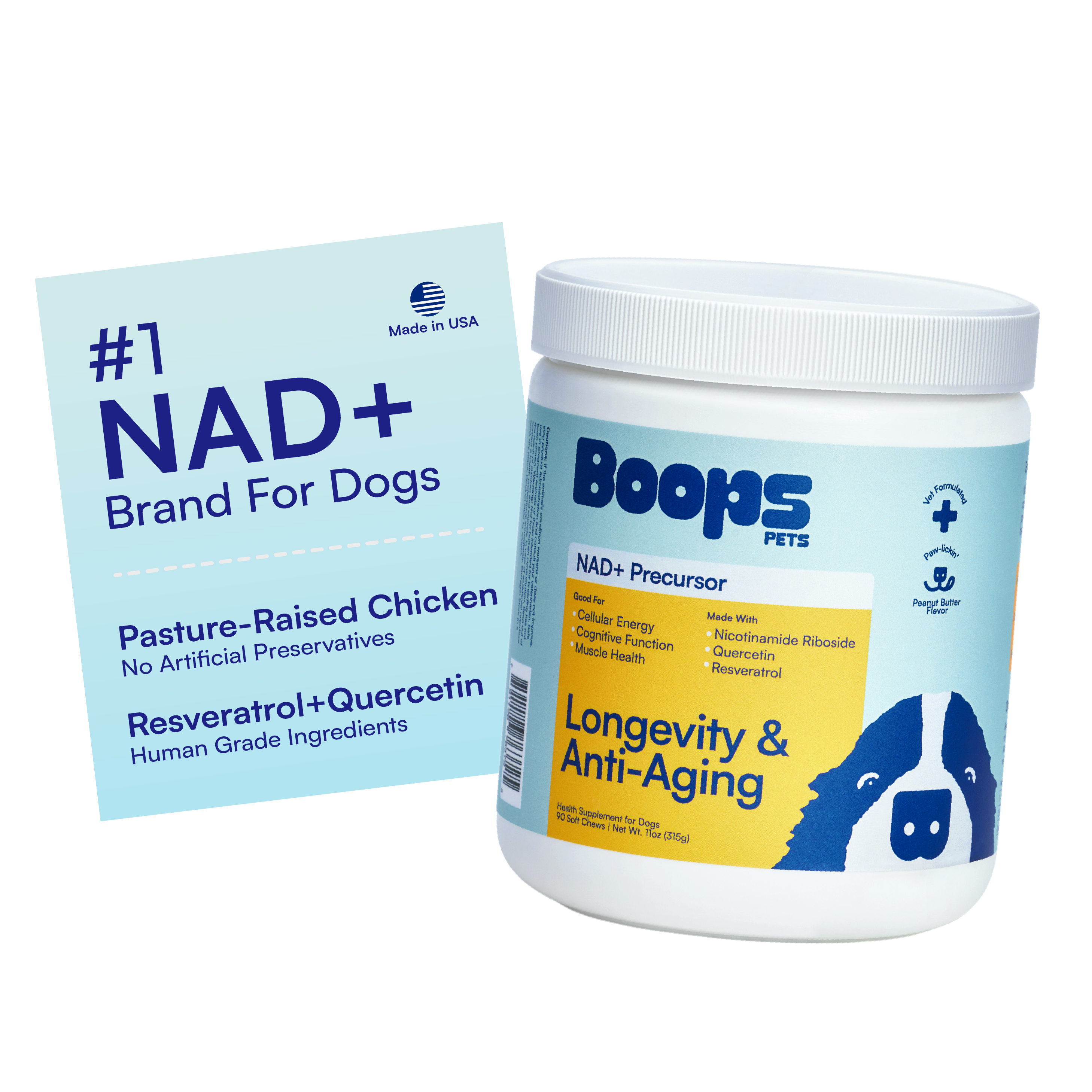 Longevity & Healthy Aging NAD+ Precursor Soft Chews