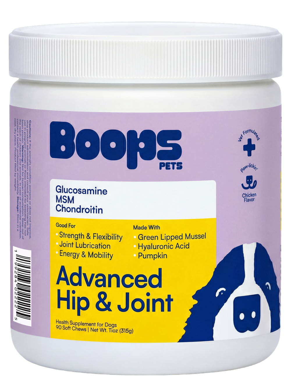 Boops Pets Advanced Hip & Joint jar
